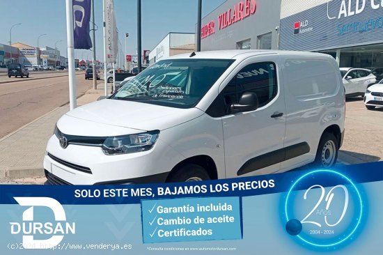  Toyota Proace City   Van 1.5D 75kW 100CV GX Plus 650kg L1 -  