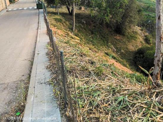 TERRENO A LA VENTA EN ABRERA (LES CARPES) - POSIBILIDAD DE DOS VIVENDAS - BARCELONA