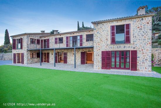 FANTÁSTICA VILLA DE LUJO CON CASA DE INVITADOS Y VISTAS AL MAR EN ESTELLENCS - BALEARES