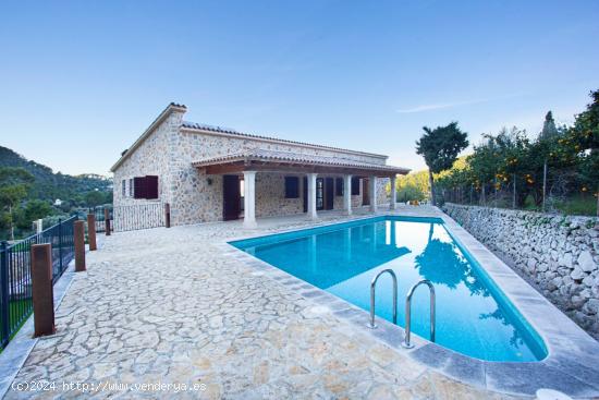 FANTÁSTICA VILLA DE LUJO CON CASA DE INVITADOS Y VISTAS AL MAR EN ESTELLENCS - BALEARES