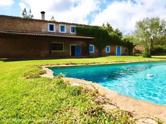 PRECIOSA FINCA RUSTICA CON MUCHO TERRENO Y PISCINA PRIVADA - BALEARES