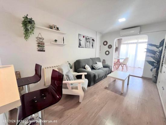 ALQUILER DE CORTA TERMPORADA. Apartamento en planta baja, aire acondicionado, piscina. - ALICANTE