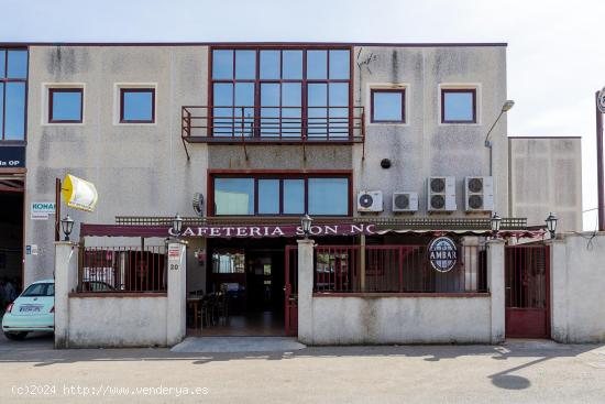 Nave industrial de tres alturas y con licencia de bar restaurante - BALEARES