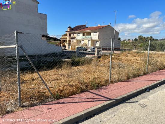 SOLAR EN LA PAIRA - VILLANUEVA DEL RIO SEGURA - MURCIA