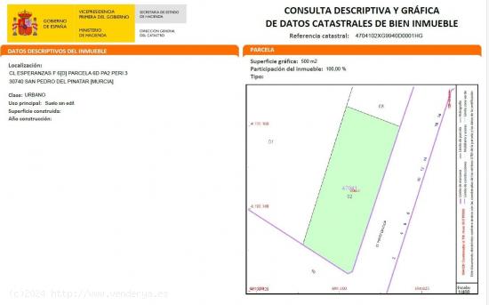 PARCELA DE 500M - MURCIA