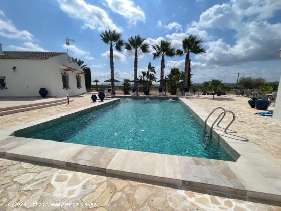 ESPECTACULAR VILLA con 3000m2 DE PARCELA - MURCIA