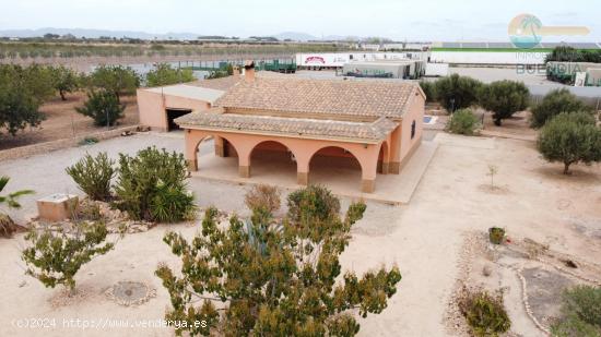 FINCA CON TERRENO Y APARTAMENTO INDEPENDIENTE MUY CERCA DE AEROPUERTO MURCIA - REF 686 - MURCIA