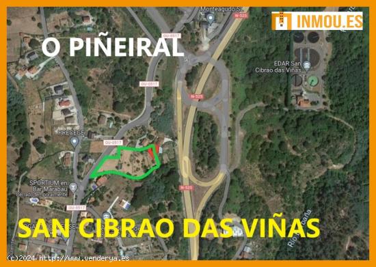 Venta de Solar de 4.369 m2 en San Cibrao das Viñas, Ourense - ORENSE