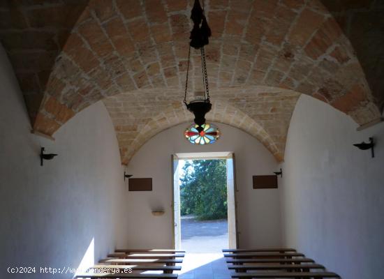 ANTIGUO HOSPITAL DE LOS TEMPLARIOS DEL SIGLO XII EN CALAS DE MALLORCA - BALEARES