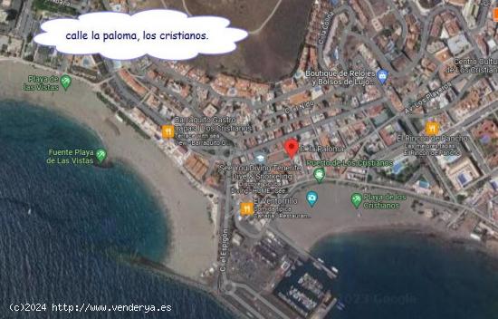 Los Cristianos Piso 2 habitaciones a 100 metros del mar con balcón patio interior. - SANTA CRUZ DE 