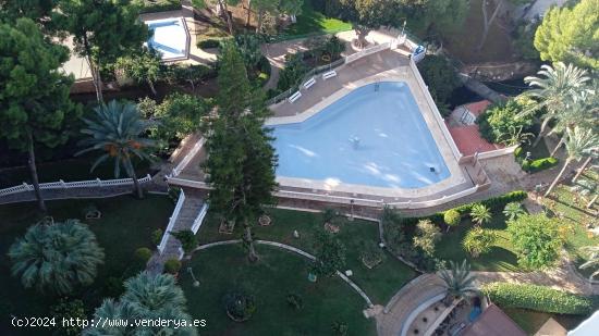 FANTASTICO APARTAMENTO DE UN DORMITORIO REFORMADO CON PARKING PISCINA Y VISTAS AL MAR - ALICANTE