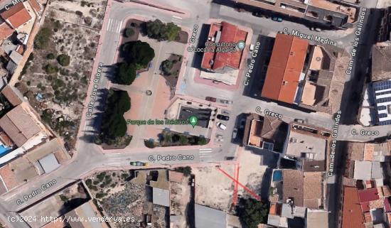 SE VENDE ESTUPENDO SOLAR EN LA ALGAIDA - MURCIA