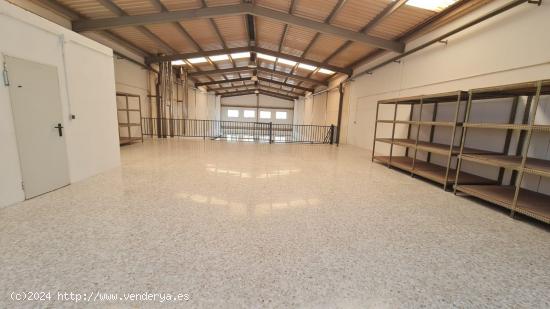 SE VENDE NAVE INDUSTRIAL - ALICANTE