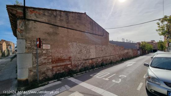 VENTA SOLAR EDIFICABLE - CASTELLAR DEL VALLÈS - BARCELONA