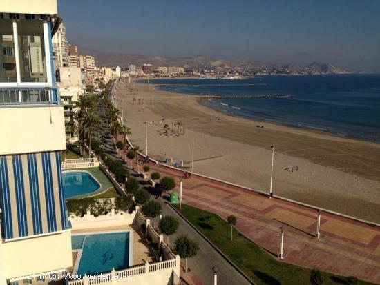 ALQUILER EXCELENTE PISO EN 1ªLINEA DE PLAYA CON ESTUPENDAS VISTAS PARA MITAD DE ABRIL - ALICANTE