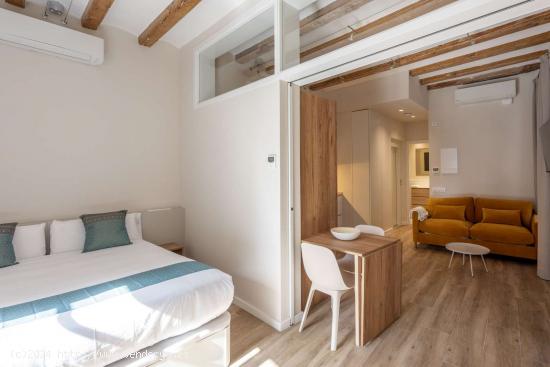  Apartamento de 1 dormitorio en alquiler en El Barri Gotic, Barcelona - BARCELONA 