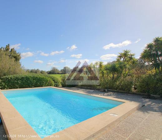 Estupenda finca con casa de invitados, garaje y piscina - BALEARES