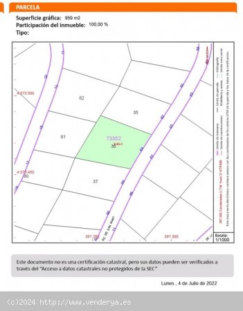 Suelo urbano en venta  en Olivella - Barcelona