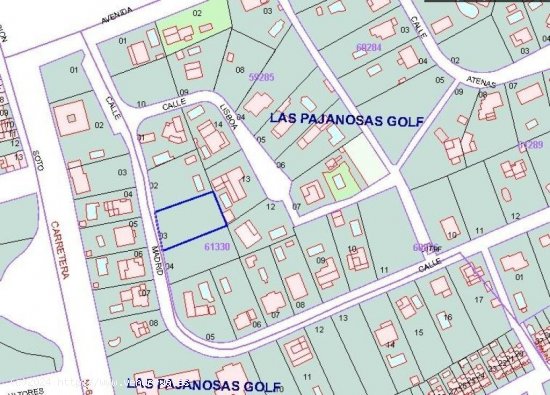 Parcela urbana en las Pajanosas