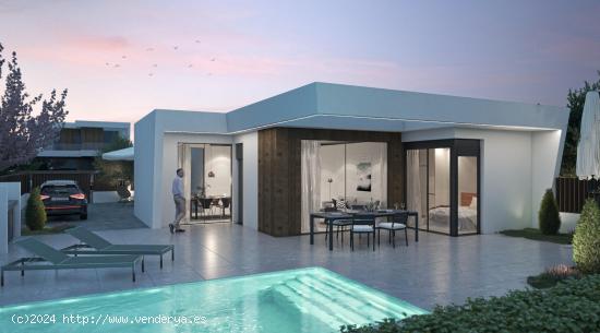 VENTA-OBRA NUEVA-MURCIA-VILLAS-3/2 D- 2/3 B-  PARCELAS DESDE 300M2- DESDE 347.900€ - MURCIA