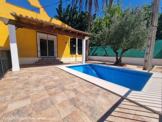 CHALET REFORMADO EN LA BARRACA DE AGUAS VIVAS ALZIRA - VALENCIA