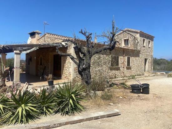  FINCA RUSTICA  EN RUBERTS DE PIEDRA CON LICENCIA VACACIONAL Y PISCINA - BALEARES 