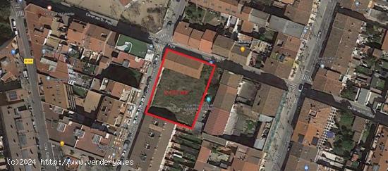  SOLAR DE 1.177 m2 EN VENTA ZONA CENTRE - BARCELONA 