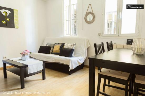 Elegante apartamento de 1 dormitorio en alquiler en La Latina, en metro y El Rastro - MADRID