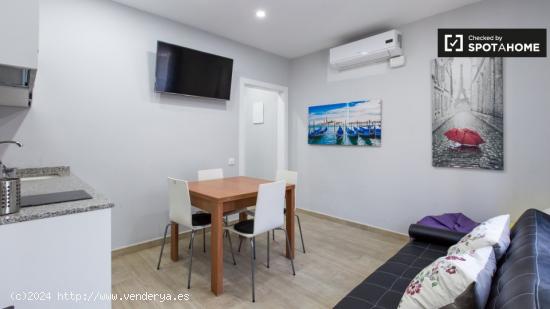 Acogedor apartamento de 1 dormitorio en alquiler en Poble-sec - BARCELONA