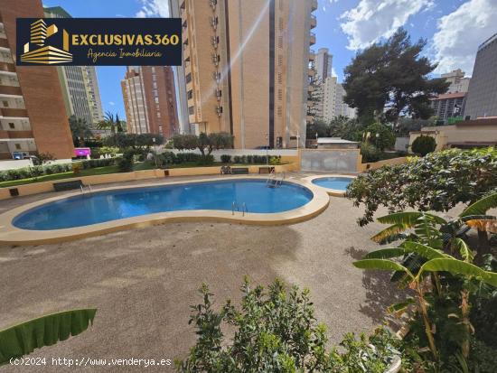  Apartamento muy cerca de la Playa y con parking comunitario. Inmobiliaria Exclusivas360 Benidorm. -  