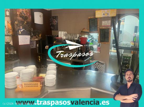 BAR CAFETERÍA EN TRASPASO EN ALDAYA, VALENCIA - VALENCIA