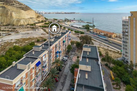 FABULOSA VIVIENDA DE 3 HABITACIONES CON PANORMA DEL MAR EN RAVAL ROIG, ALICANTE. - ALICANTE