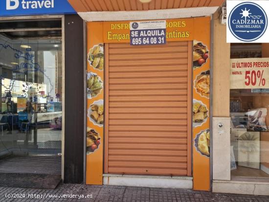 Alquiler de local en Avenida Cayetano del Toro - CADIZ