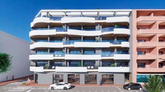 APARTAMENTOS DE OBRA NUEVA EN TORREVIEJA A 100M DE LA PLAYA - ALICANTE