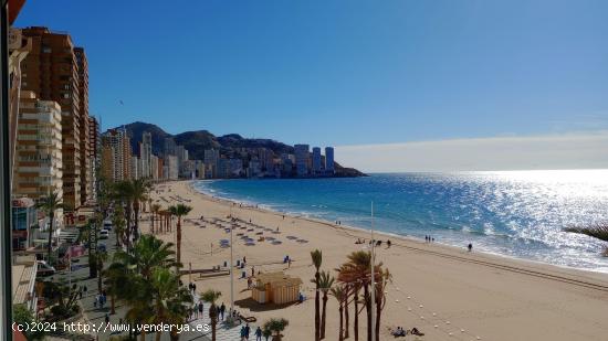 Amplio dúplex con vistas espectaculares en 1 Linea playa Levante. - ALICANTE