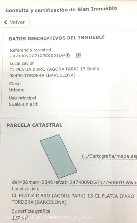 OPORTUNIDAD! PARCELA ESQUINERA EN AGORA PARC SEMIPLANA DE 827M2. - BARCELONA