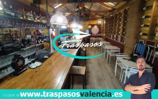 FAMOSA TABERNA EN TRASPASO EN EL BARRIO DEL CABAÑAL, VALENCIA, OCASIÓN. - VALENCIA