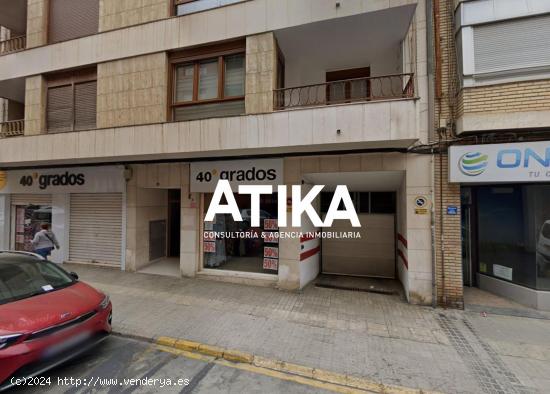 ALQUILER DE GARAJE EN ZONA SAN JOSÉ, ONTINYENT - VALENCIA