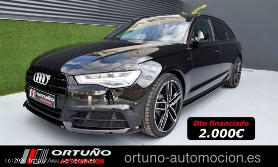 Audi A6 Black line 2.0 TDI 110 ultra S tro Avant Techo, Bose, Camara, Gancho - Beniajan