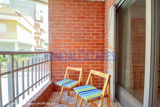 APARTAMENTO PLANTA BAJA DE 3 HABITACIONES, TERRAZA Y GARAJE. EN LOS ALCAZARES, MURCIA. - MURCIA