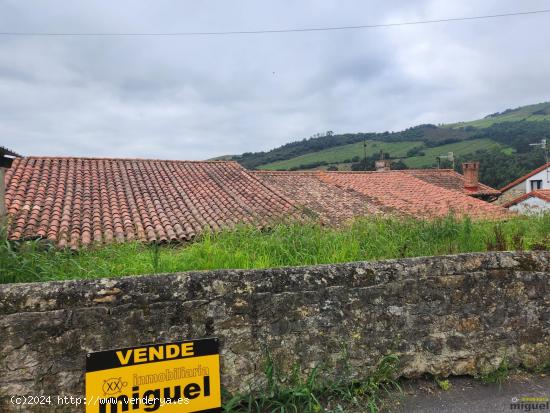 CONJUNTO DE CASA Y CUADRA PARA REHABILITAR CON UN PEQUEÑO JARDÍN EN HELGUERAS, VAL DE SAN VICENTE 