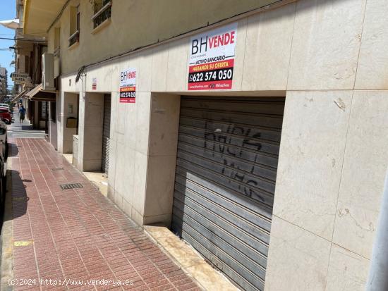 LOCAL COMERCIAL EN FRENTE AL MERCADO CENTRAL DE SANTA POLA - ALICANTE