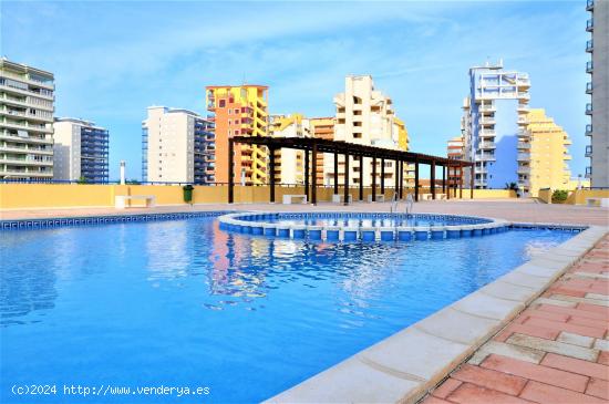 TAV050 - APARTAMENTO DE 114M2 EN EL EDIFICIO LAGOMAR III DE TAVERNES - TERRAZA ACRISTALADA - VALENCI