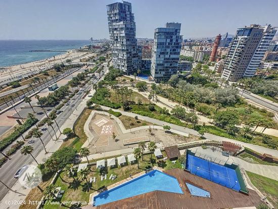 Fantastique appartement moderne avec terrasse et vue sur la mer à Diagonal Mar. - BARCELONA