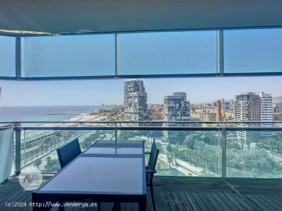 Fantastique appartement moderne avec terrasse et vue sur la mer à Diagonal Mar. - BARCELONA