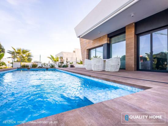 Venta finestrat chalet de lujo  independiente garaje piscina privada - ALICANTE