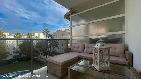 El Albir (alfaz del pi) Venta piso dos dormitorios dos baños plaza de garaje terraza piscina - ALIC