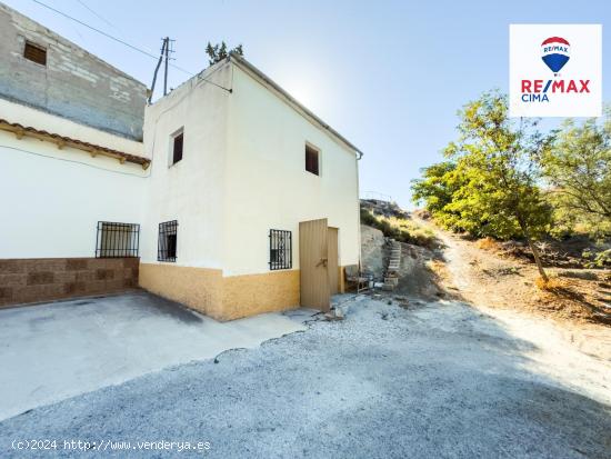 CASA CUEVA CON CUEVA PARA ANIMALES O RESTAURAR - GRANADA