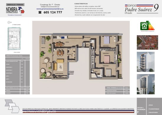 Piso de Obra Nueva en Venta en Oviedo Asturias AYUNTAMIENTO