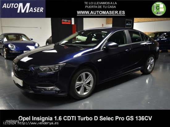 Opel Insignia 1.6 CDTI Turbo D Selective Pro 136 CV de 2019 con 179.000 Km por 12.900 EUR. en Madrid